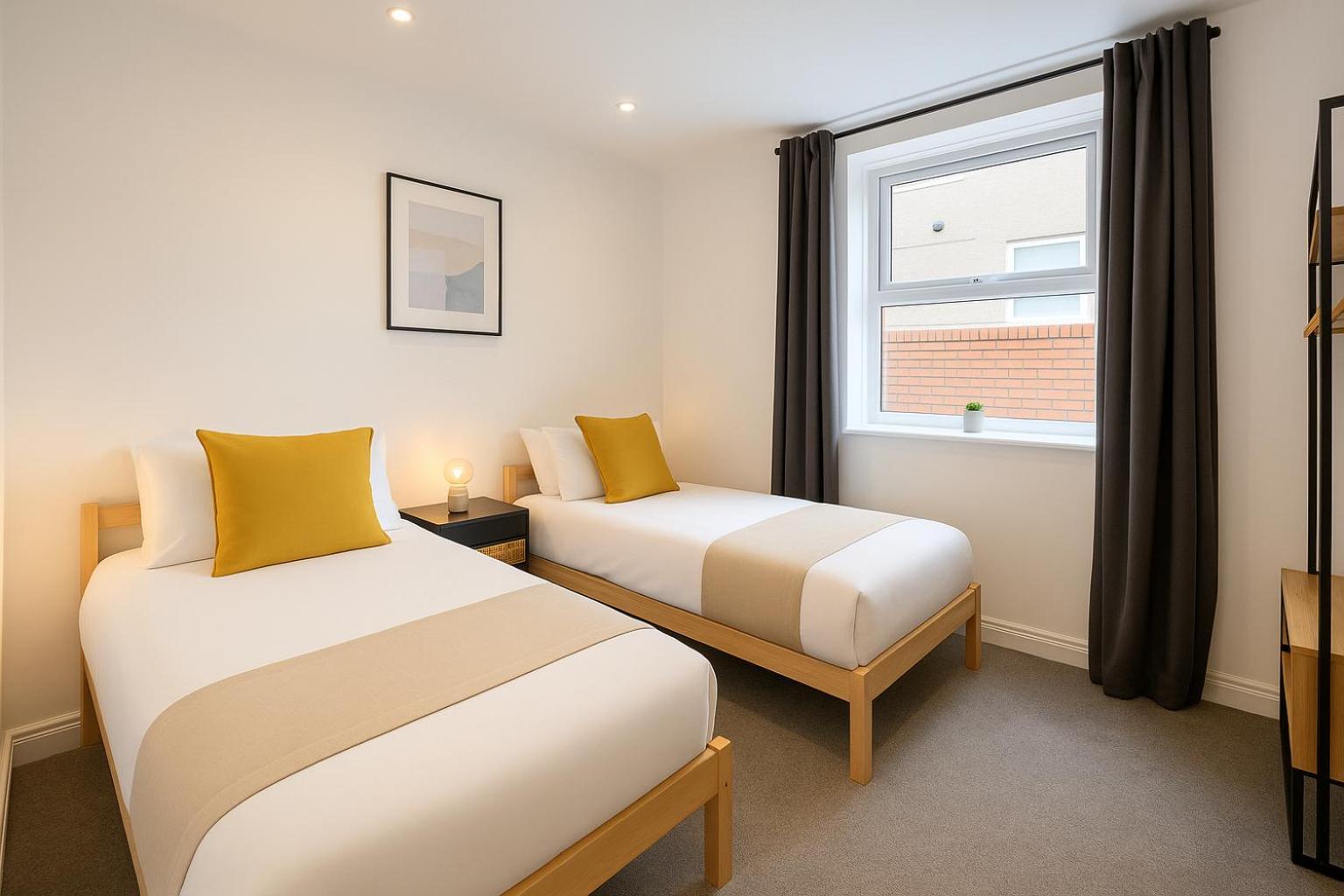 6 Person Apartment In City Centre 카디프 외부 사진